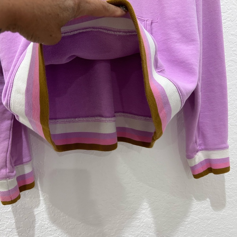 ⤵️ PRICE ⬇️ 
J. CREW Weekend • Long Sleeve Lavender Hoodie • sz Med • - Picture 3 of 10